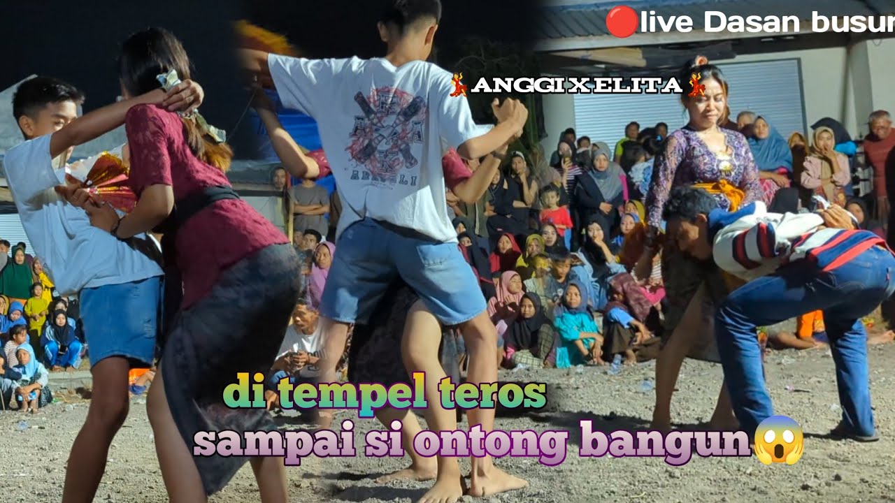 joget Anggi x Elita full bikin si ontong bangun😱