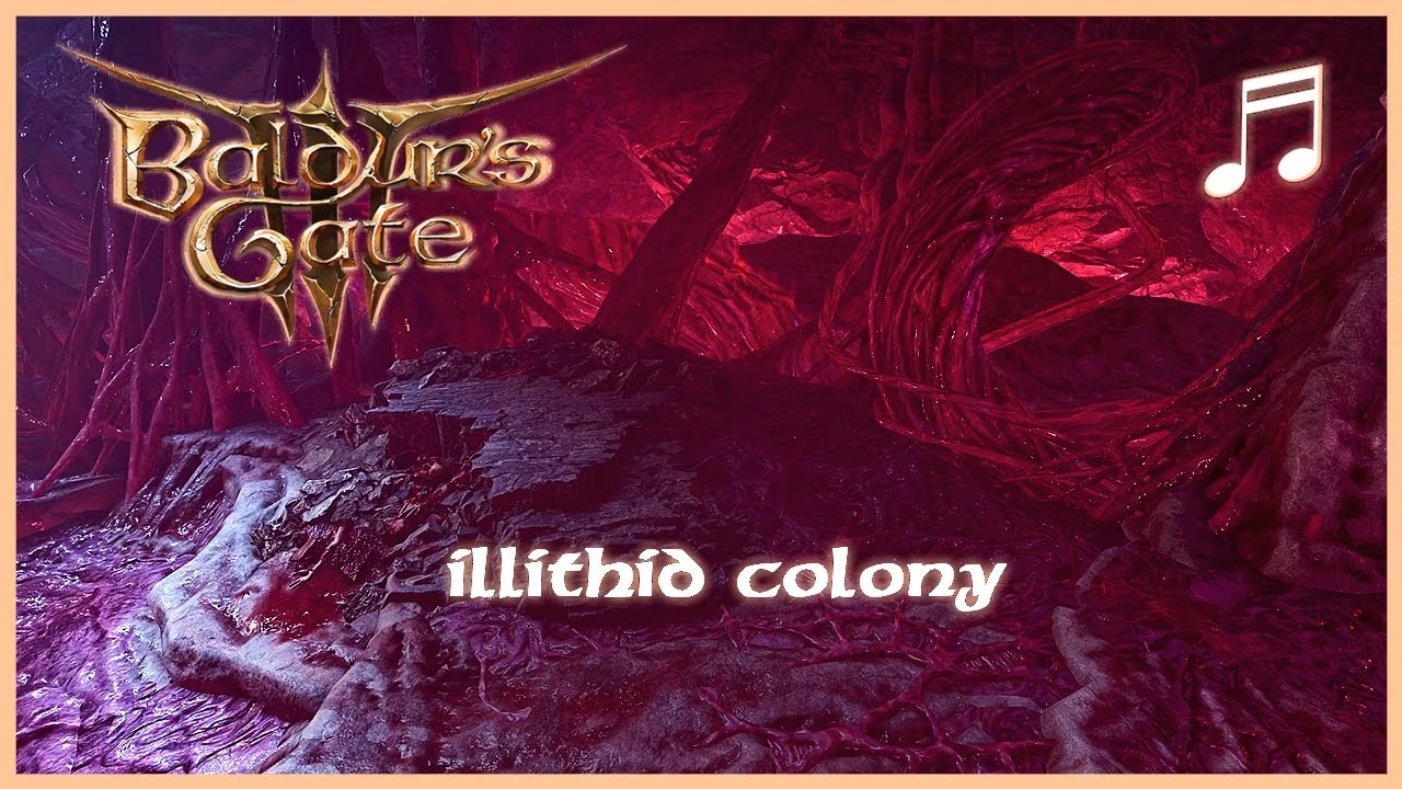 BALDUR'S GATE 3 Illithid Colony Music 1 | Unofficial Soundtrack