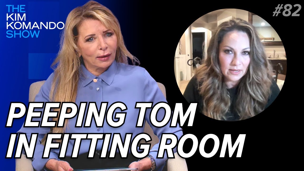 Woman takes down peeping Tom