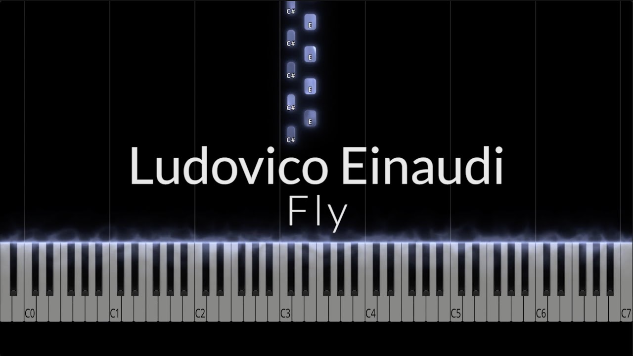 Ludovico Einaudi - Fly Piano Tutorial