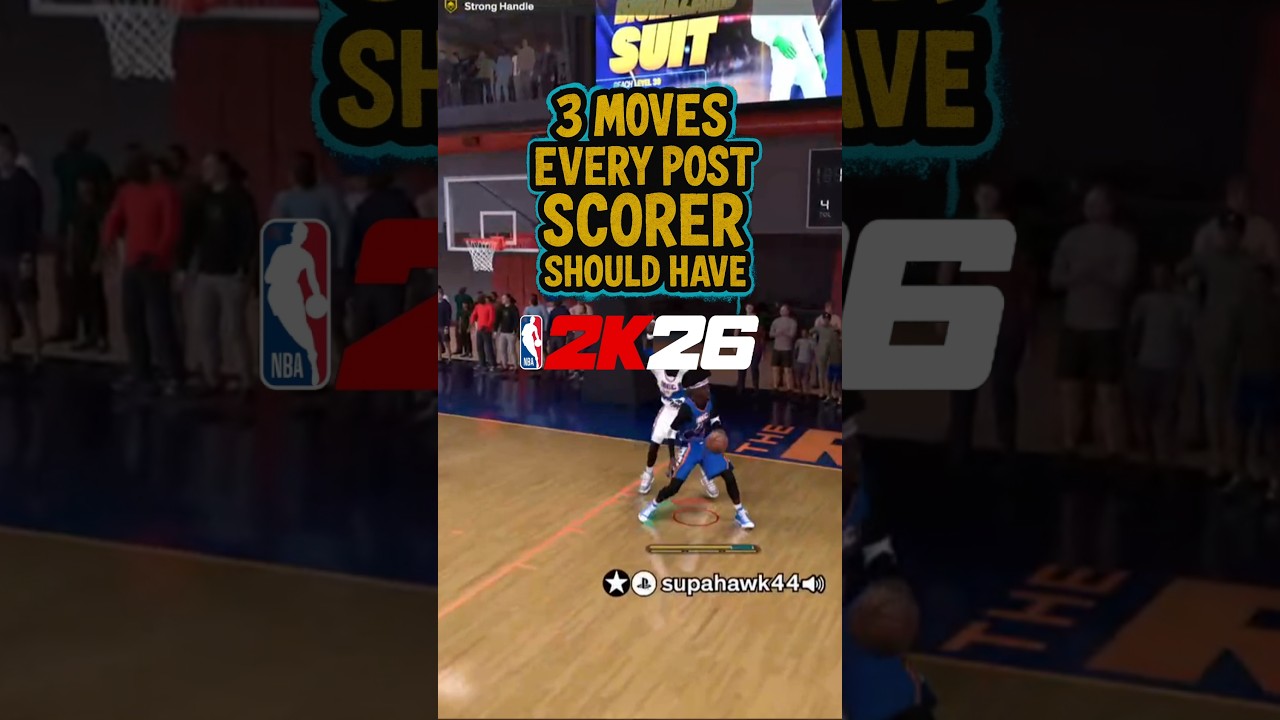 как забивать в посте в nba 2k26 #баскетбол #NBA2K #realistichooper