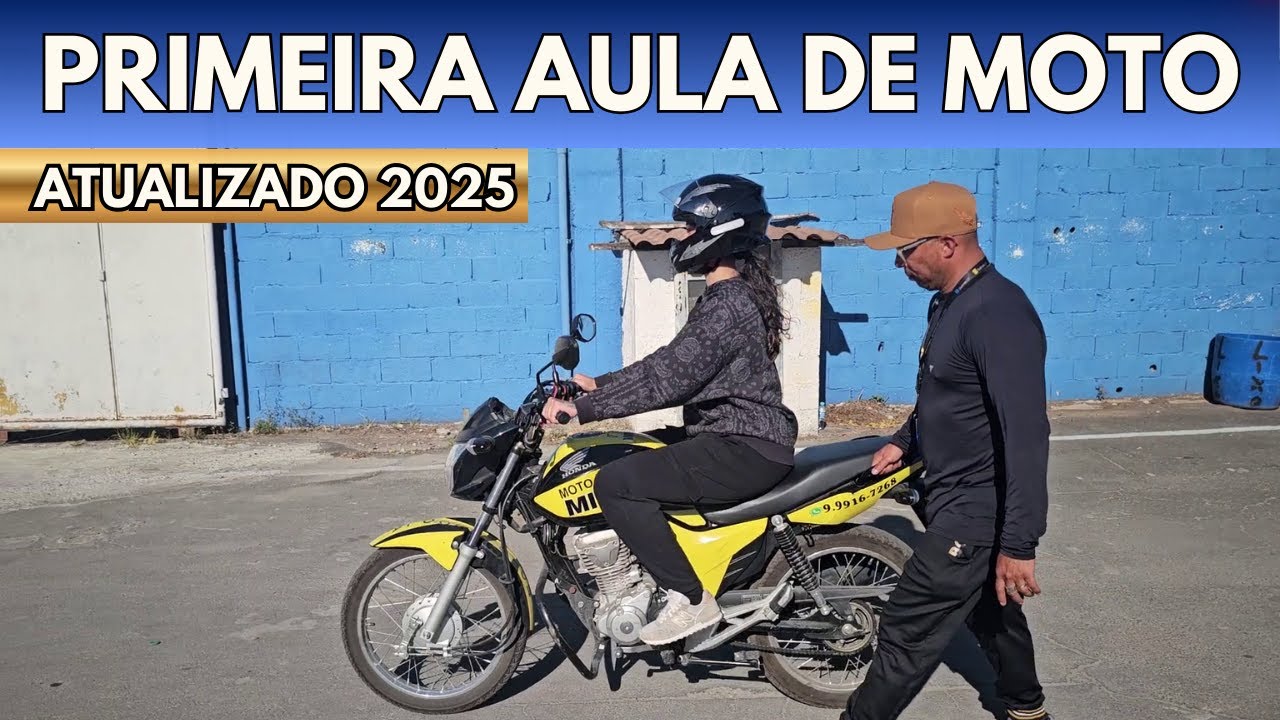Dirigindo Moto pela Primeira Vez: Aprendendo a Sair, Trocar de Marchas e Manter o Equilíbrio.