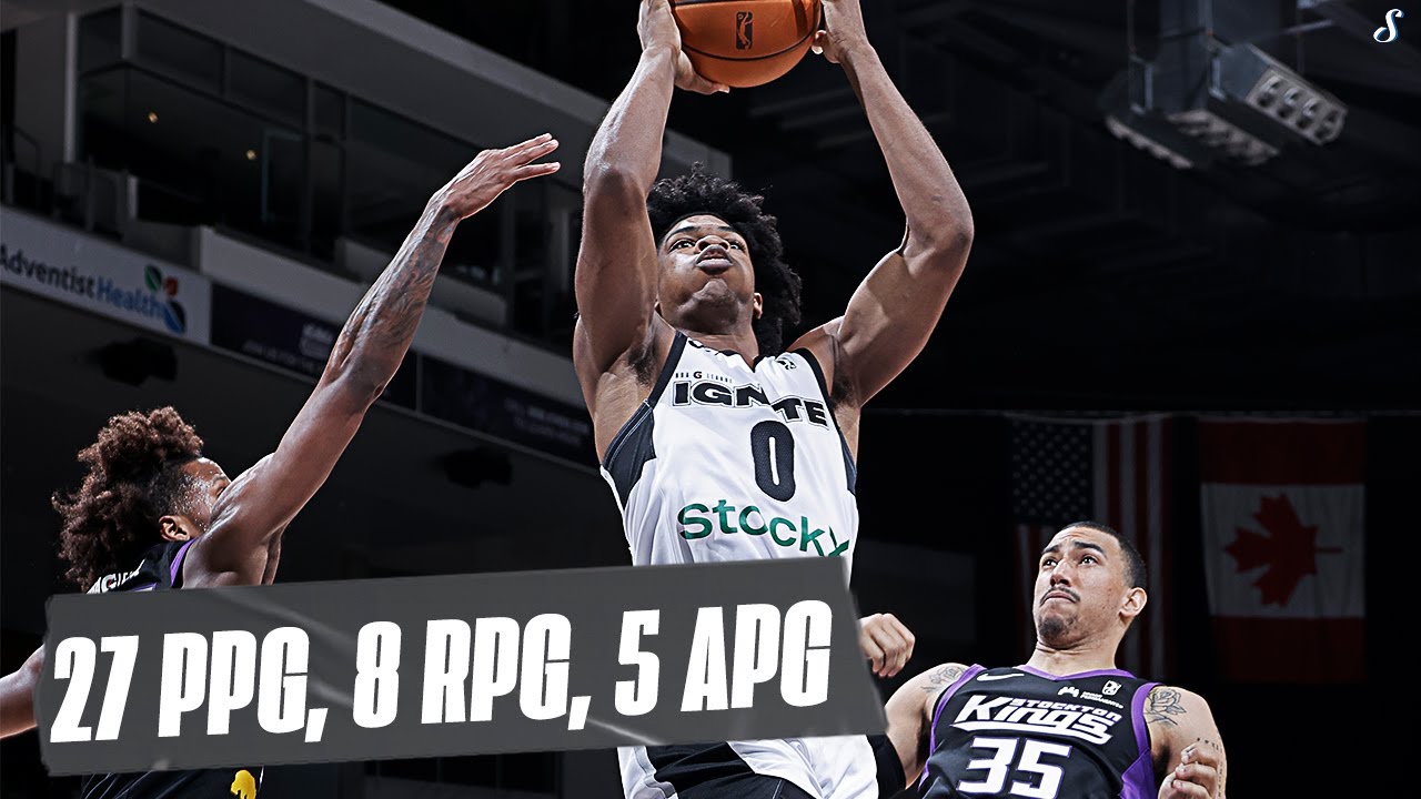 Scoot Henderson Is ON FIRE His Last 3 Games | 27 PPG, 8 RPG & 5 APG