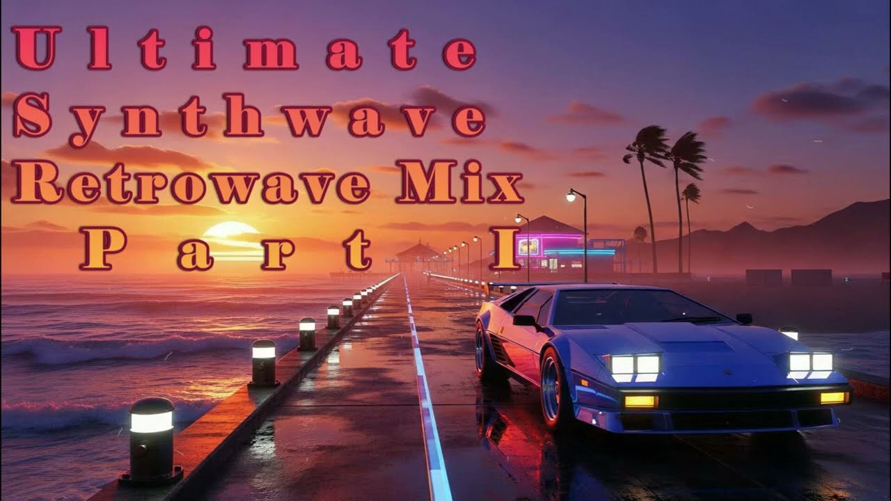 AI music 80's | Ultimate Synthwave Retrowave Mix | Part I