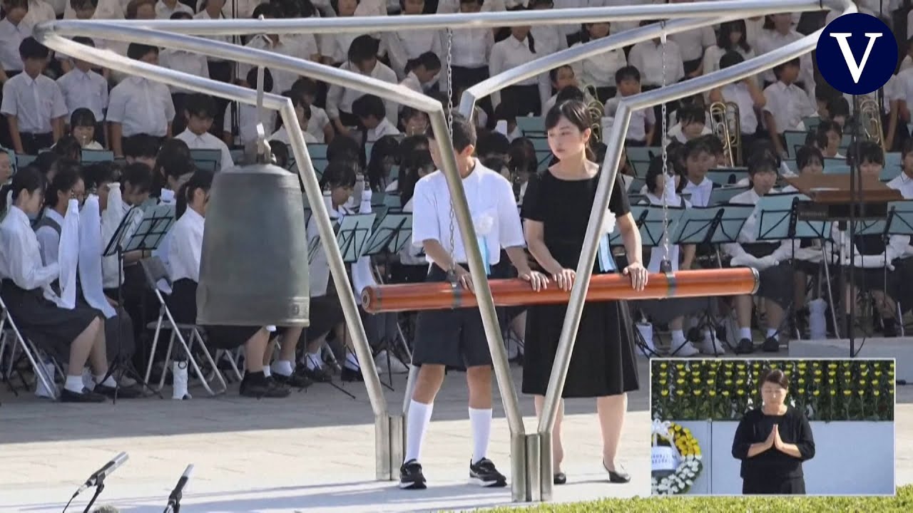Hiroshima conmemora el 80 aniversario del bombardeo atómico