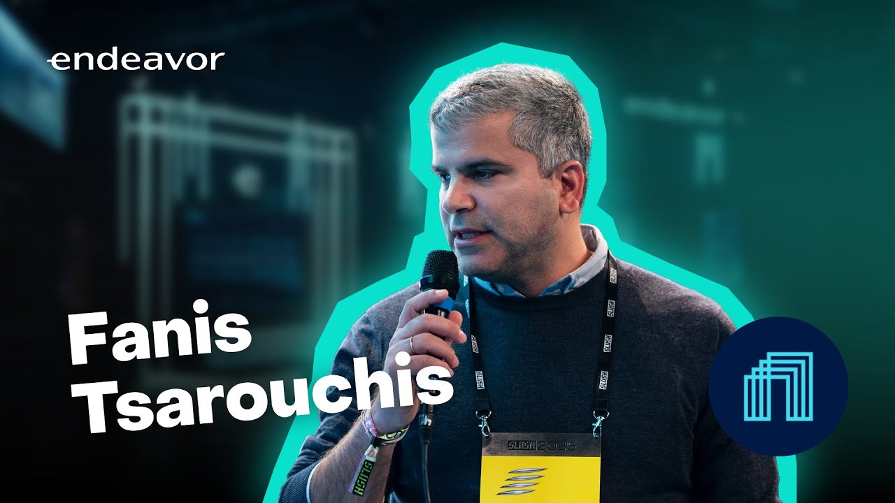 VCs on Stage - Fanis Tsarouchis (Big Pi Ventures) | Endeavor Booth Events | Slush 2025