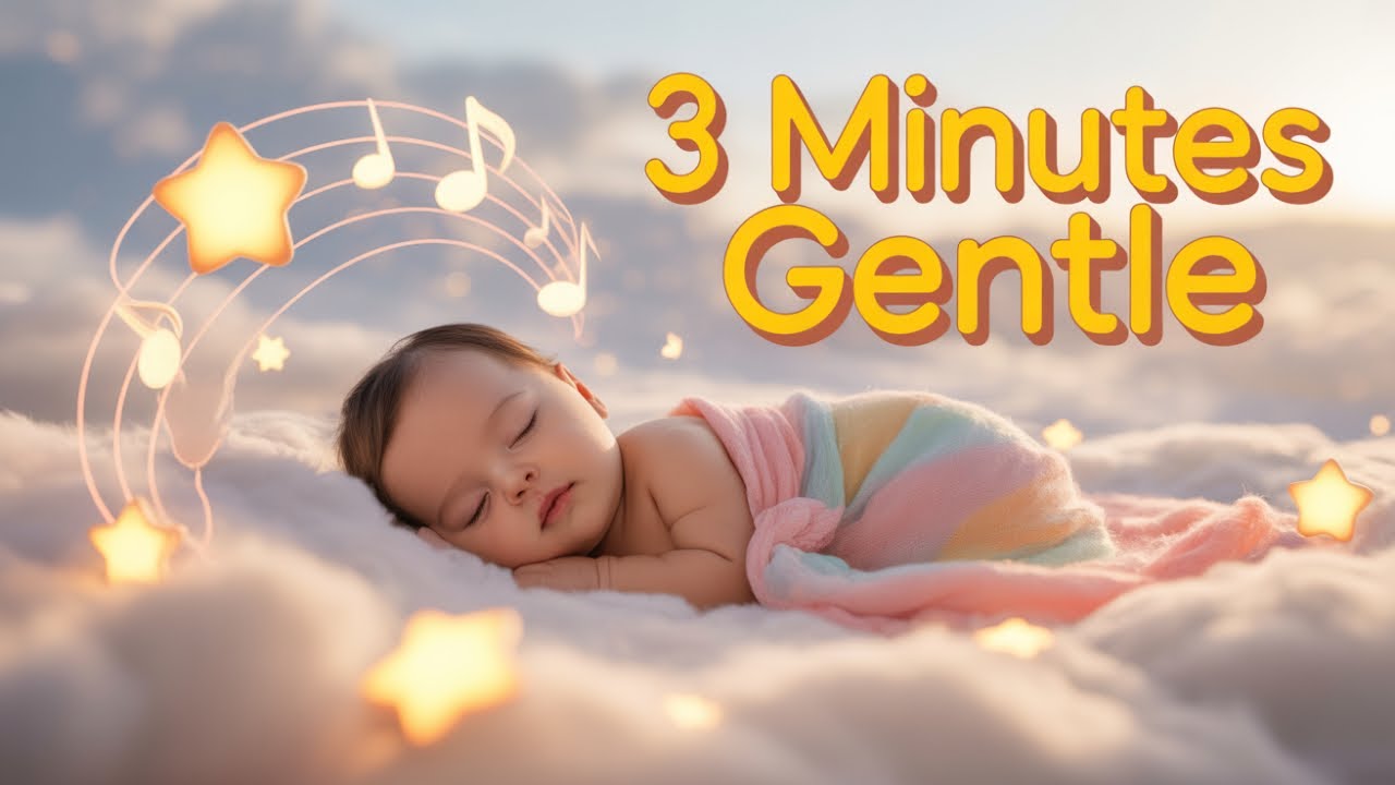 Sleep Instantly in 3 Minutes ♥ Baby Sleep Music ♫ Mozart & Brahms Lullaby for Deep Sleep