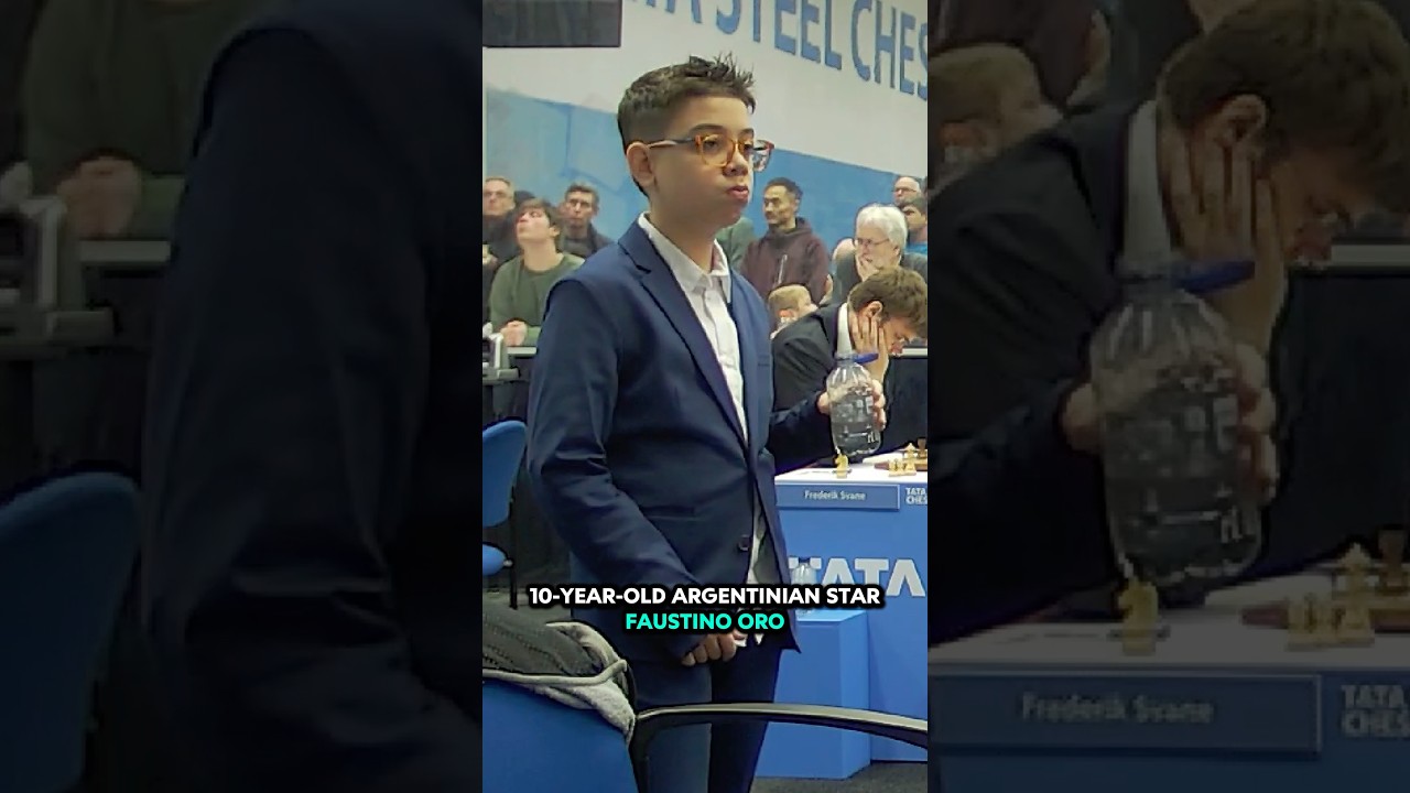 Faustino Oro LOOKS LIKE Fabiano Caruana 👀