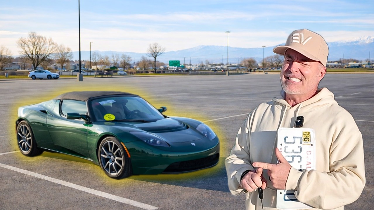Kupiłem oryginalnego Teslę Roadster...