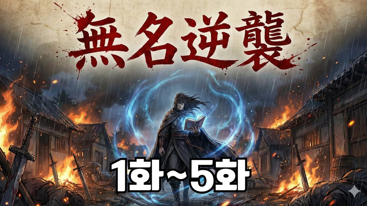 무명역습 1~5화 : 붉은 낙인의 저주와 [무명천역경]의 발견 | 오리지널 무협
