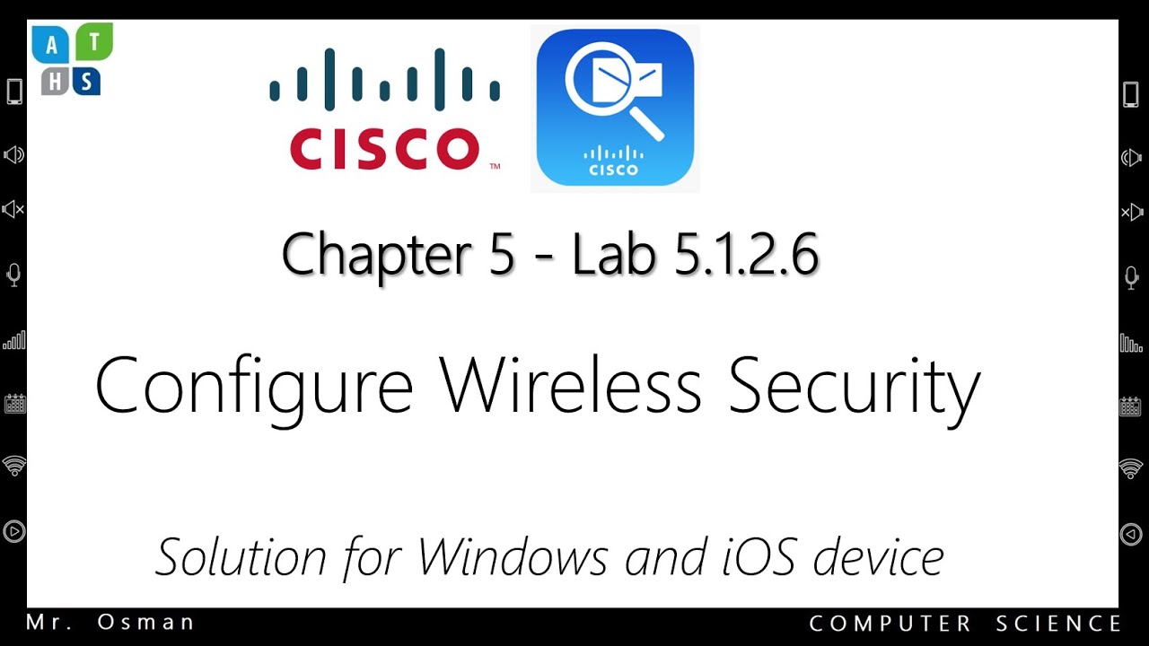 5.1.2.6 Packet Tracer &mdash; настройка безопасности беспроводной сети + оригинальный файл .pkt