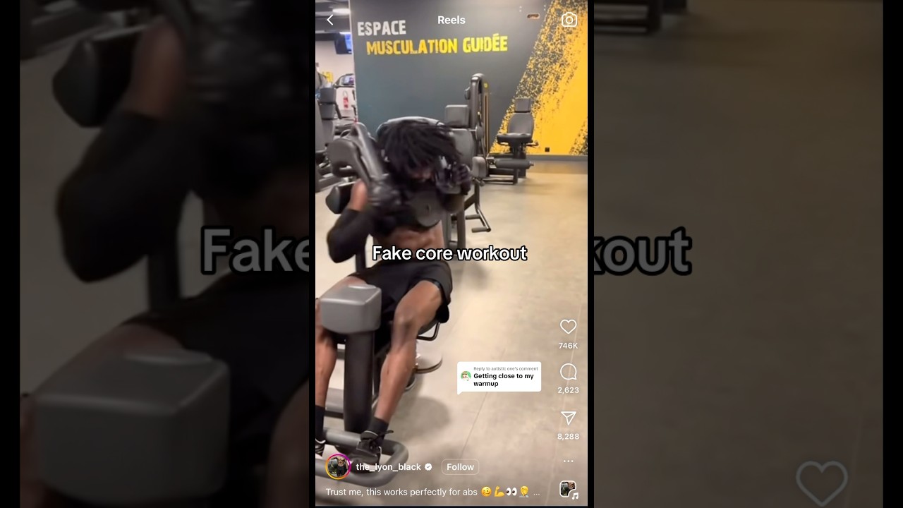 FAKE VS REAL #abs #core #coreworkout #abworkout #absworkout #workout #calisthenics #gym #fitness