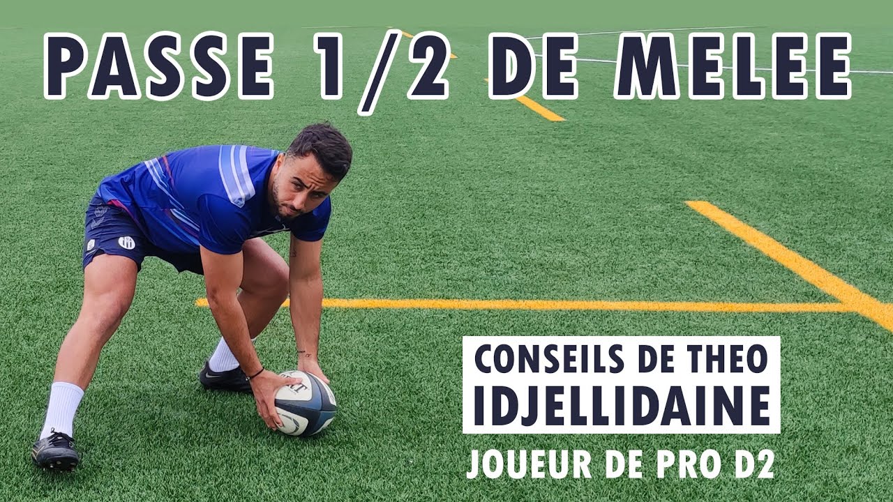 🏉 [RUGBY] 🎯 PASSE DE DEMI DE MELEE (feat. Théo Idjellidaine joueur de Prod2)