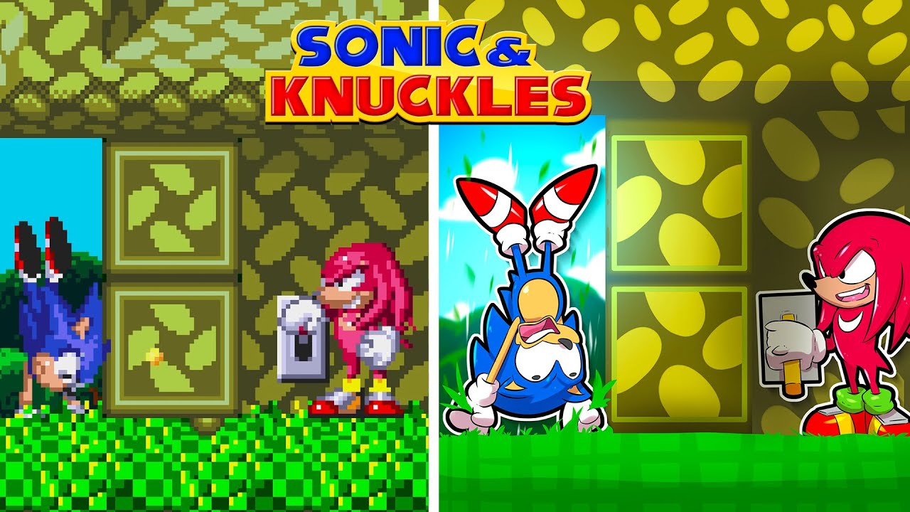 A ANIMAÇÃO INCRÍVEL DE SONIC & KNUCKLES!