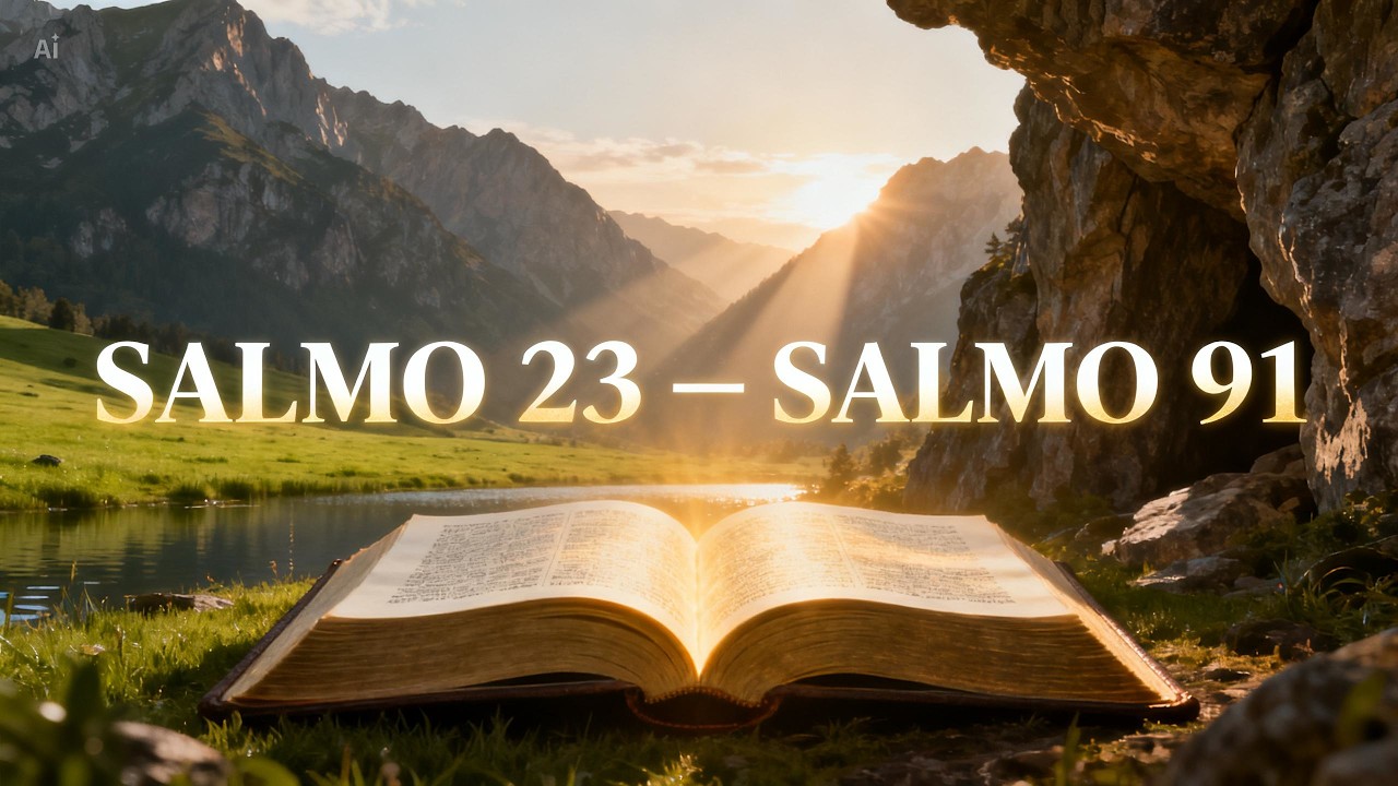 SALMO 23 ORACIÓN PODEROSA PARA FORTALECER TU FE horas de salmos para estar mas cerca de dios