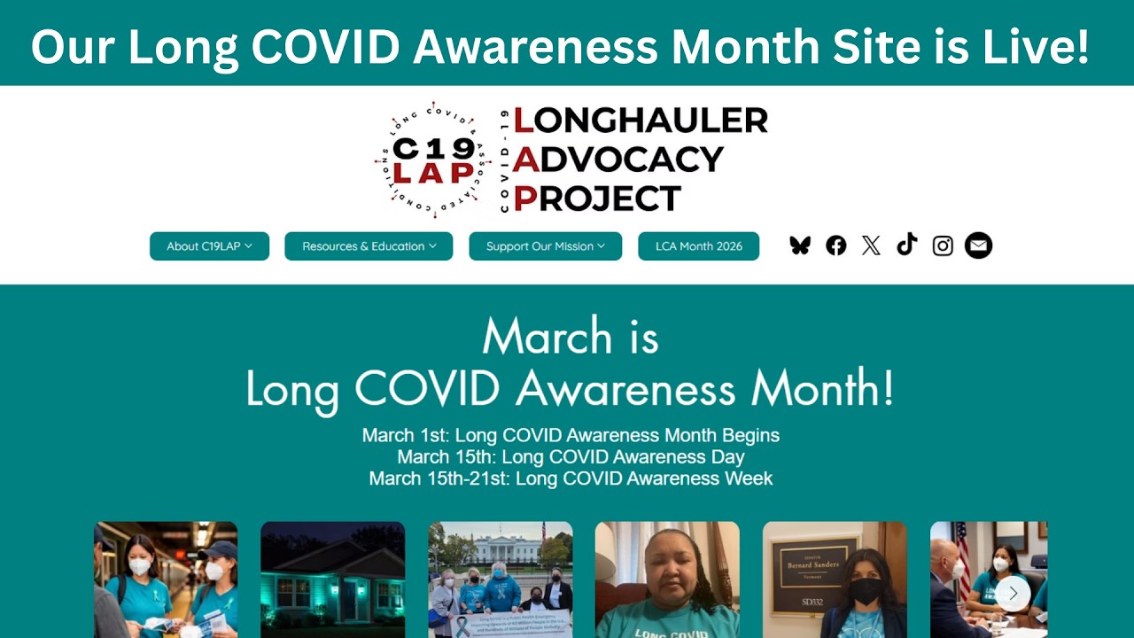 Our Long COVID Awareness Month 2026 Site is Live!