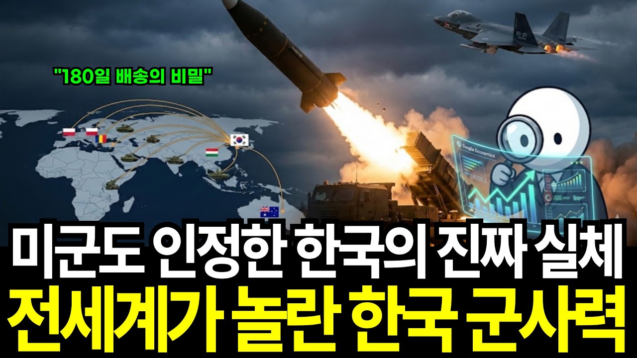 미군도 인정한 한국의 실체 전 세계가 놀란 한국의 군사력