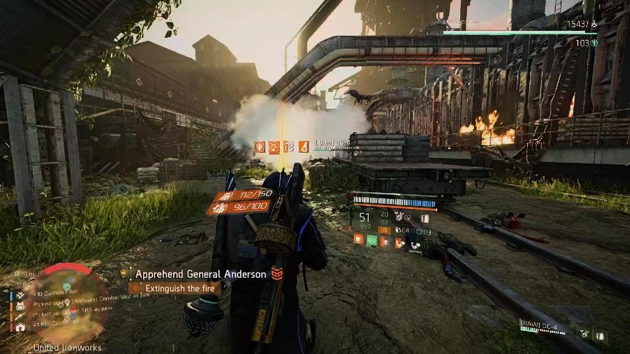 Tom Clancy's The Division 2 Mutiny Mastery mission Iron Horse Exotic Shotgun