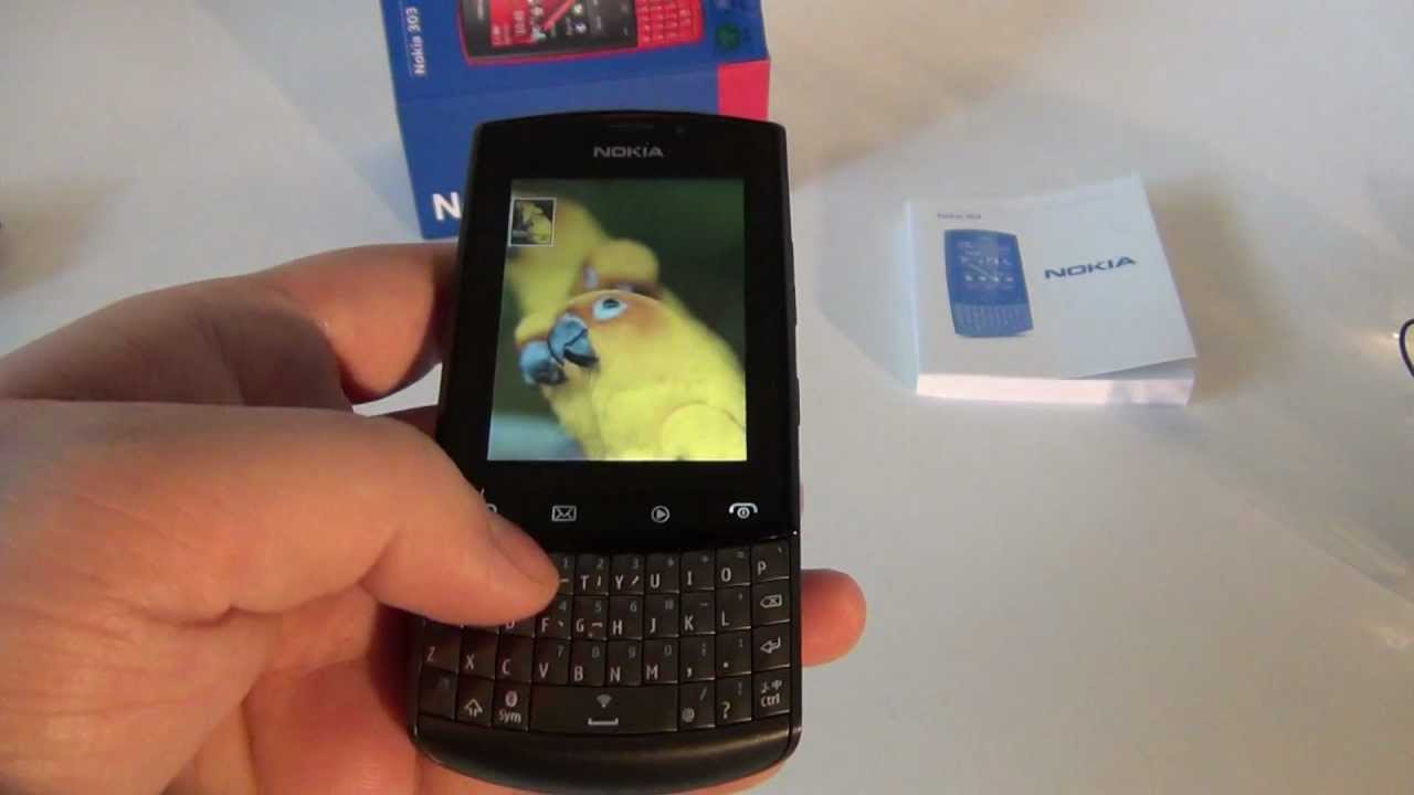 Nokia Asha 303 Unboxing - GSMDome.com