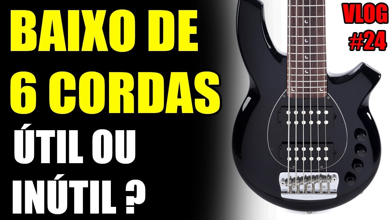 DICAS PARA BAIXO DE 6 CORDAS - VLOG #24