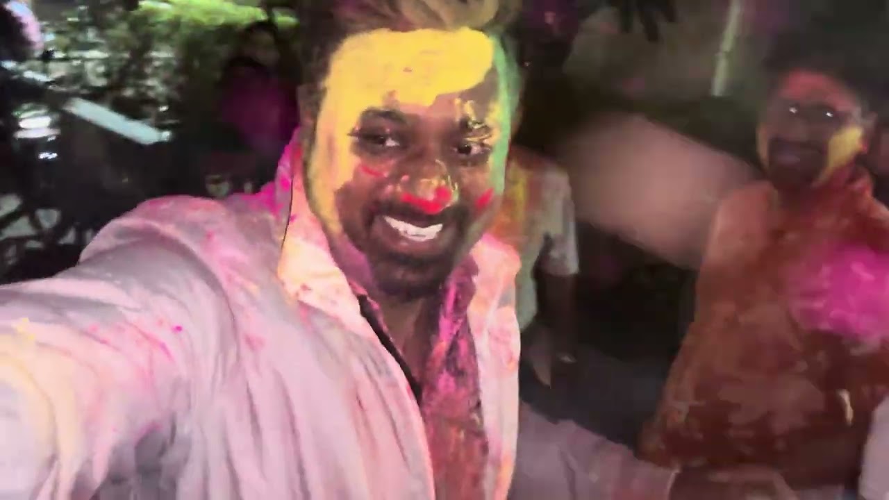 Holi Calibration in office #feed #feedshorts #dailyvlog #holi2025celebration #holi 
