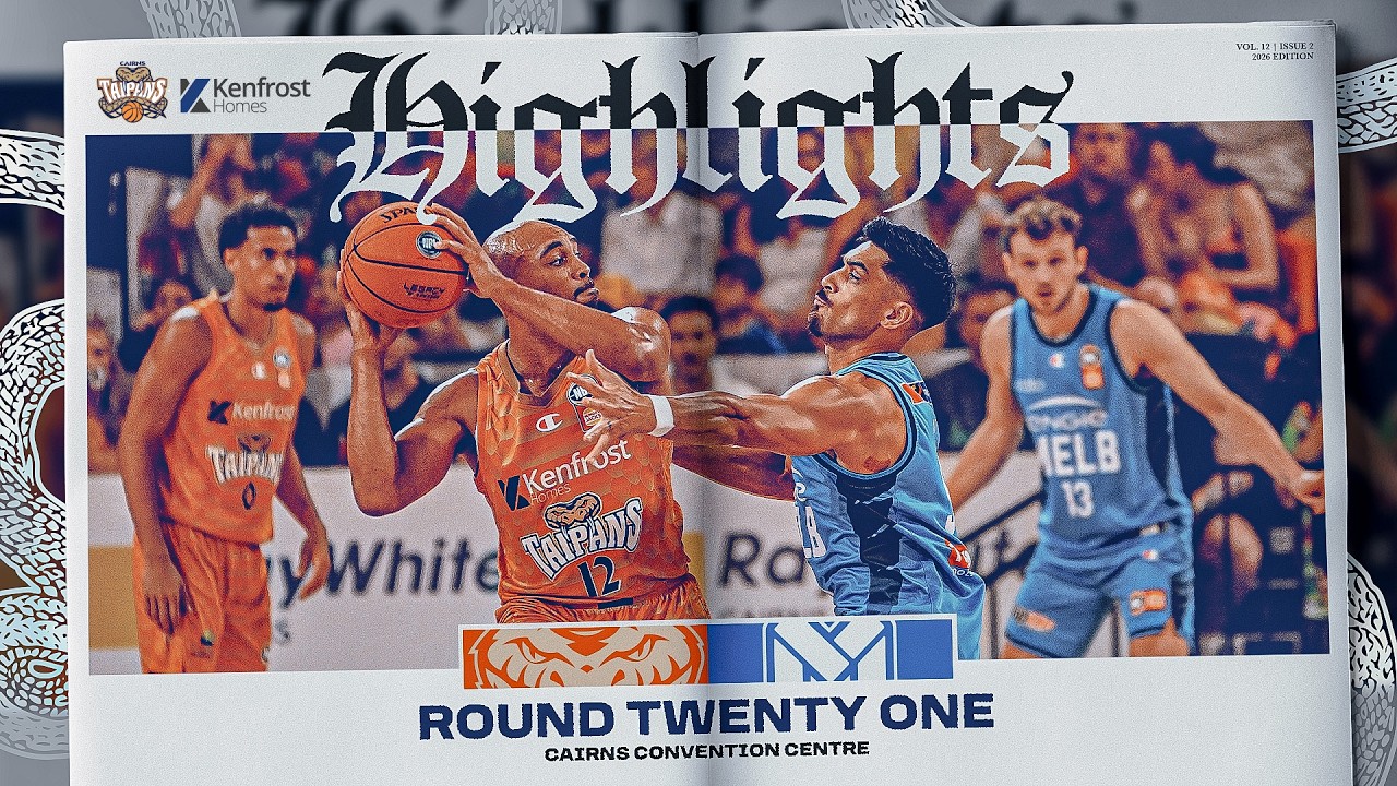 Cairns Taipans vs. Melbourne United - Game Highlights - Round 21 , NBL26