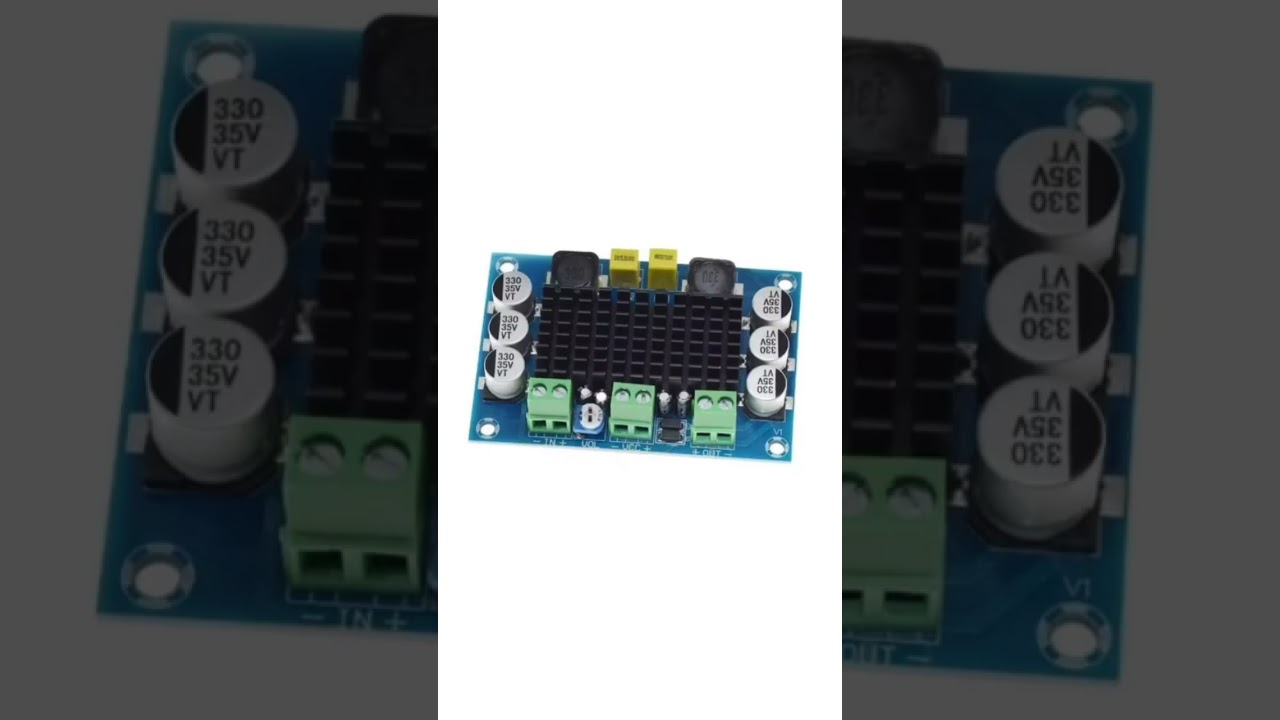 TPA3116 DC 12V 24V 100W Mono Channel Digital Power Amplifier Board-TPA3116D2 Large Capacity Board🎵