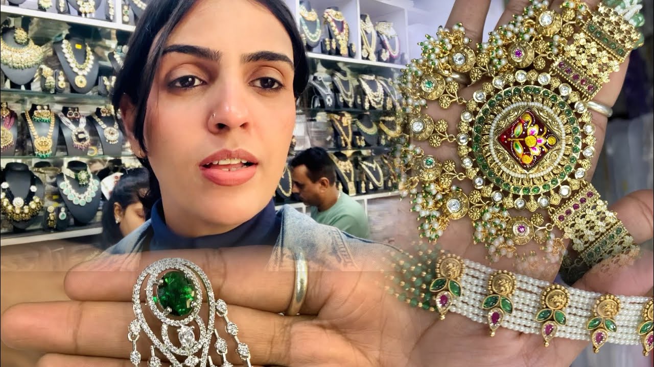 Lovely Jewellery collection in Tankshal Market..✨|| Divyani Malviya Vlog ||