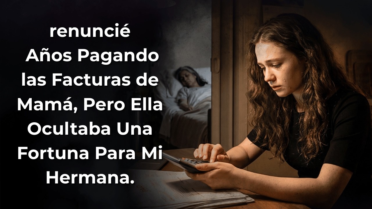 Renuncié Años Pagando las Facturas de Mamá, Pero Ella Ocultaba Una Fortuna Para Mi Hermana.