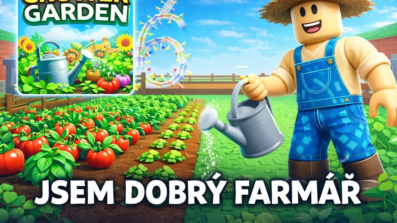 Jsem dobrý farmář 🧑‍🌾??? (Grow a garden)