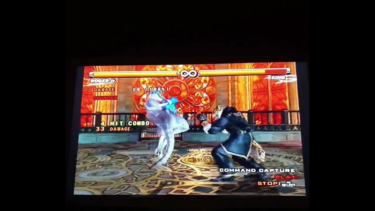 ROGER jr. Death combo Tekken 5 