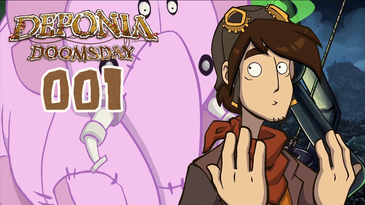 Let's Play Deponia Doomsday [Deutsch][HD] Part 001: Hurra, es ist Grilldonnerstag!