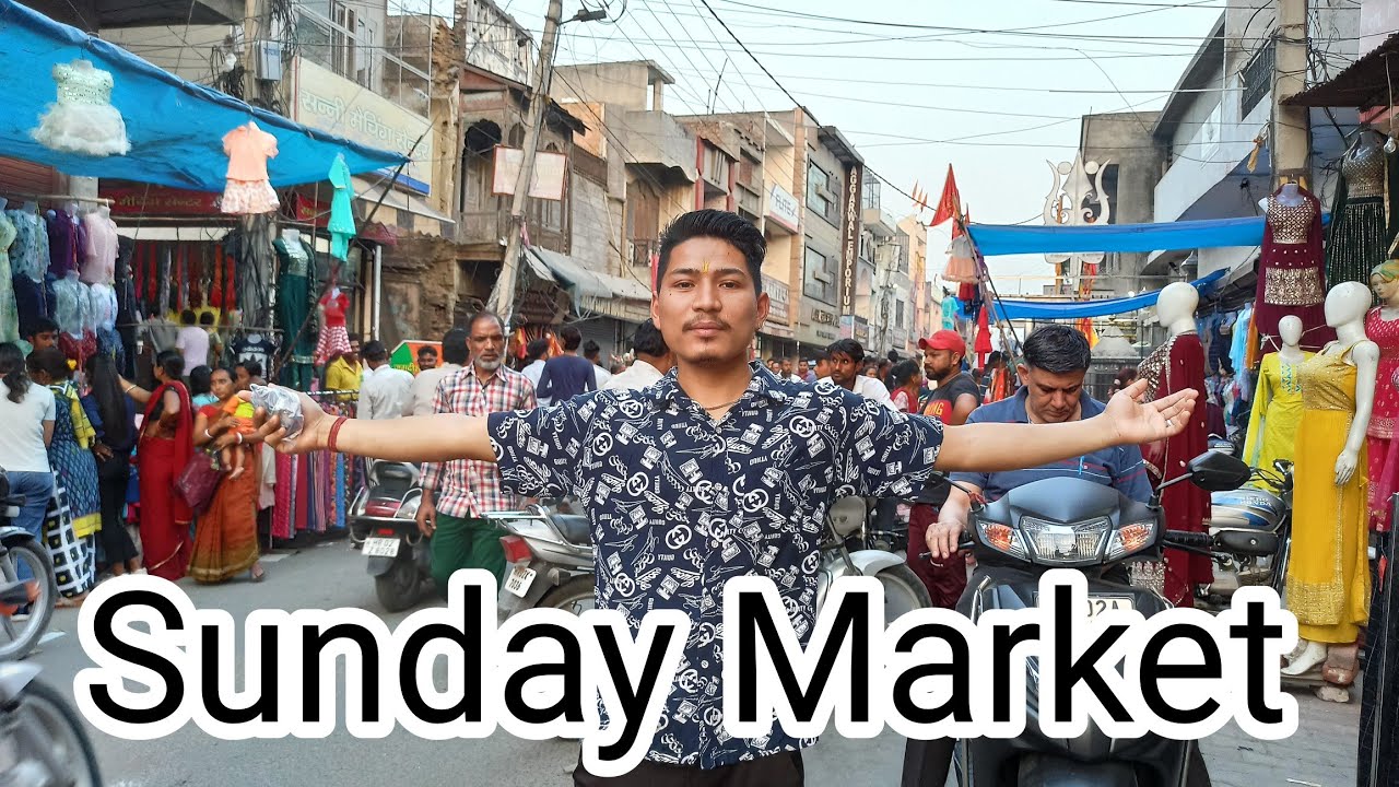 Sunday Market Aa Gaya 😊😊😊😊 Mr madan vlogs  #jagadhri #yamunanagar #kherabazar