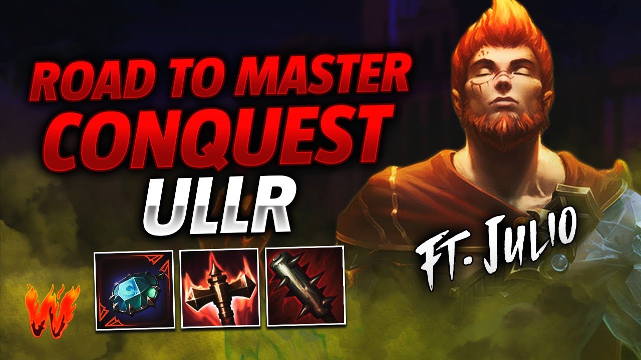 ULLR, LOS ADCS DE SKILLS Y SU POKE :D ft. Julio - Warchi - Smite Road to Master Conquest