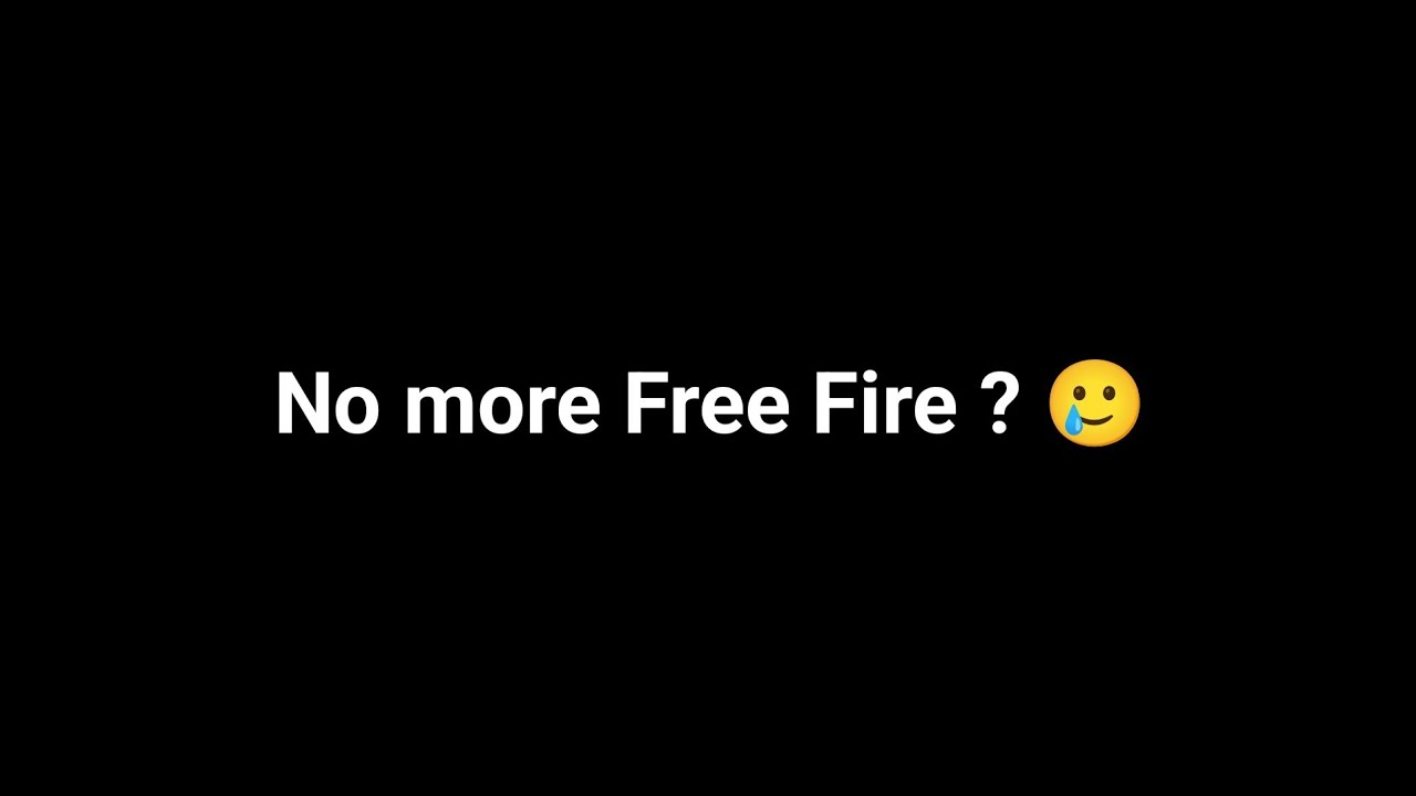 I&rsquo;m quitting Free Fire live streaming 😢😭