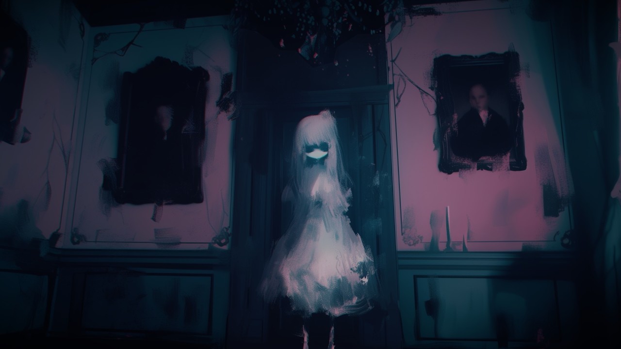Ghostly Whispers | Royalty Free Background Music | (Ruins Exploration Horror Music)