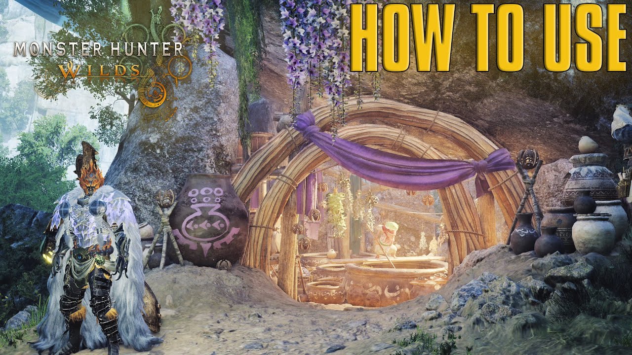 Monster Hunter Wilds How To Use Melding Pot Decorations Ultimate Guide!