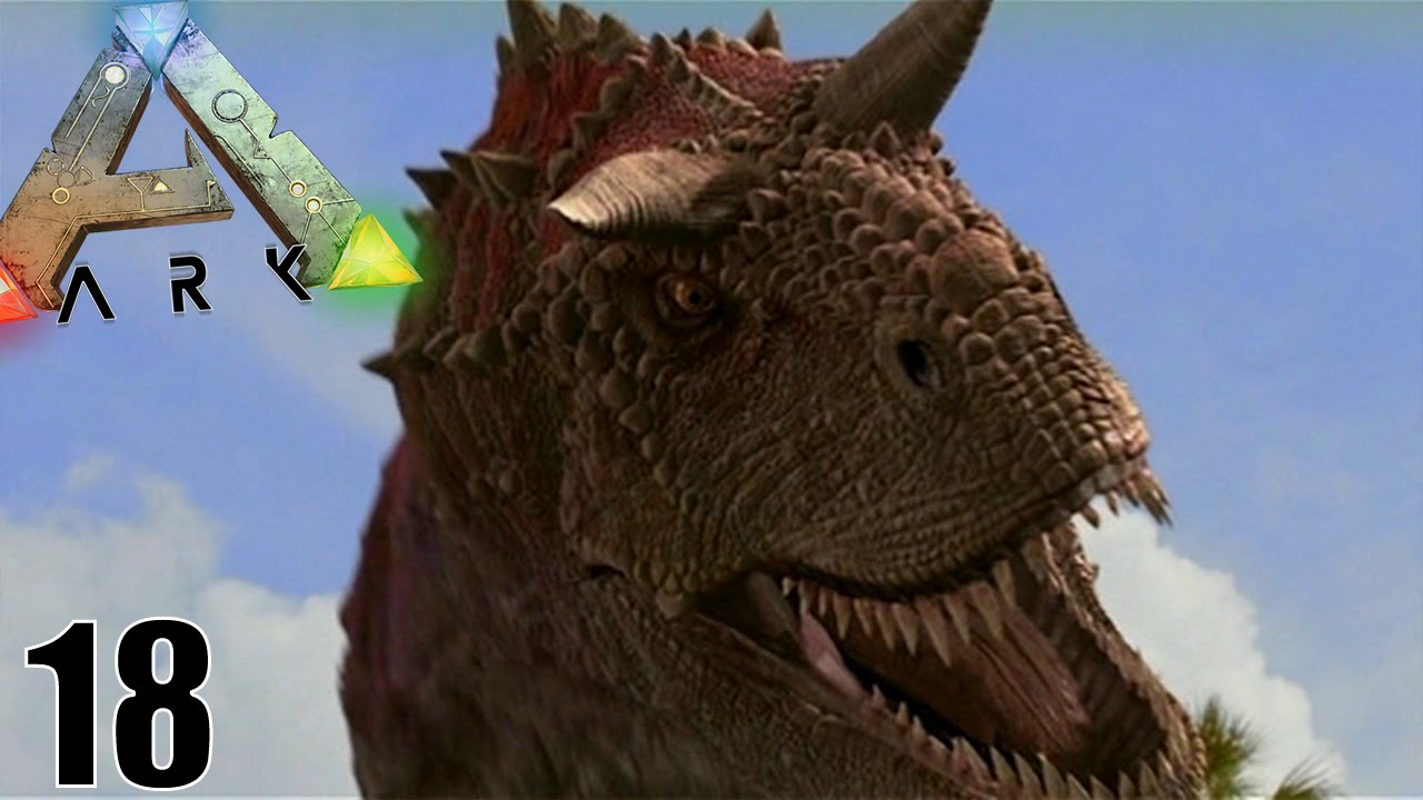 ATTAQUE D'UN CARNIVORE ! | ARK: Survival Evolved ! #Ep18