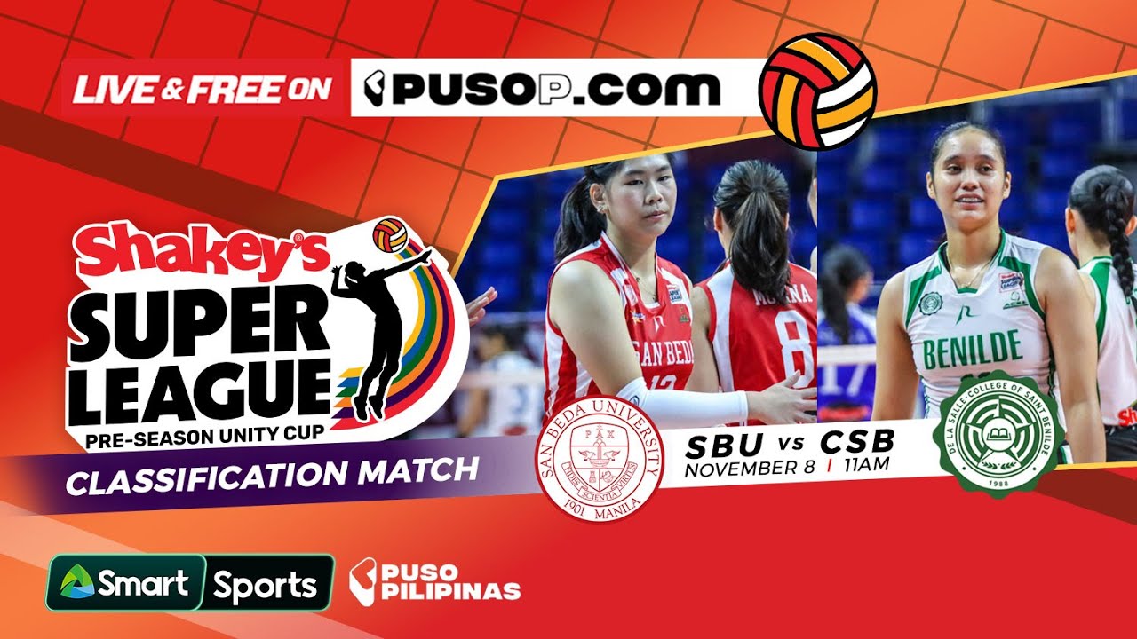 Shakey&rsquo;s Super League Preseason Unity Cup | Classification Match | SBU vs CSB