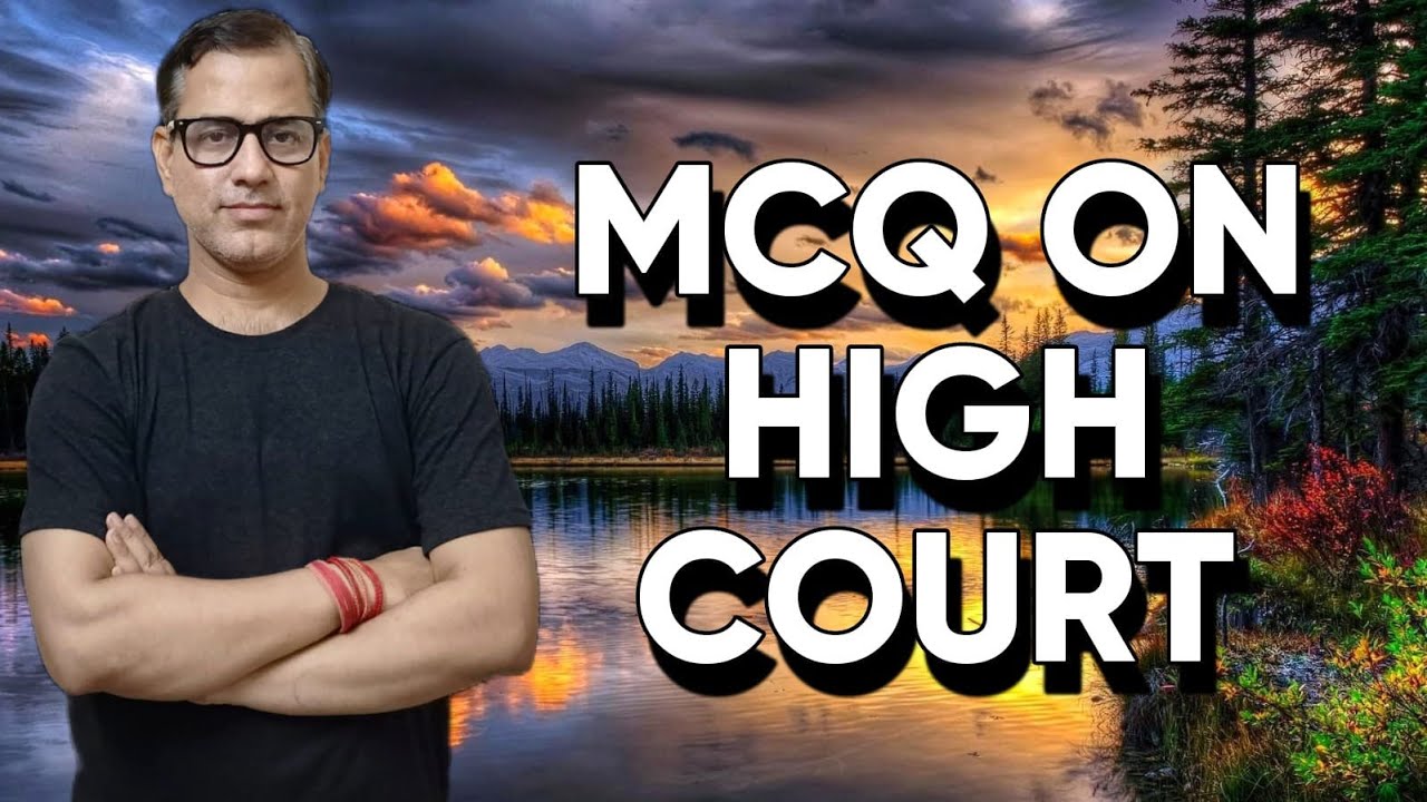 MCQ on High Court | High Court MCQ | ICSE Class 10 | @sirtarunrupani