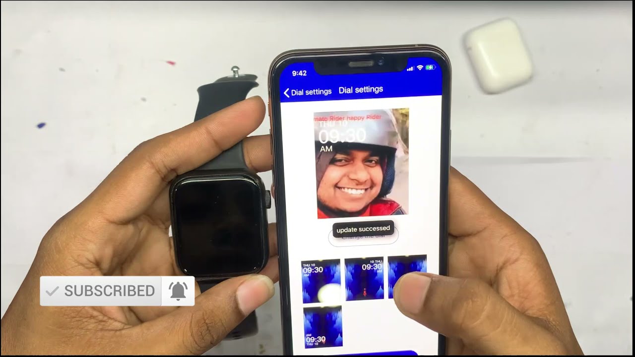 W26 plus Custom Watch Face  Change