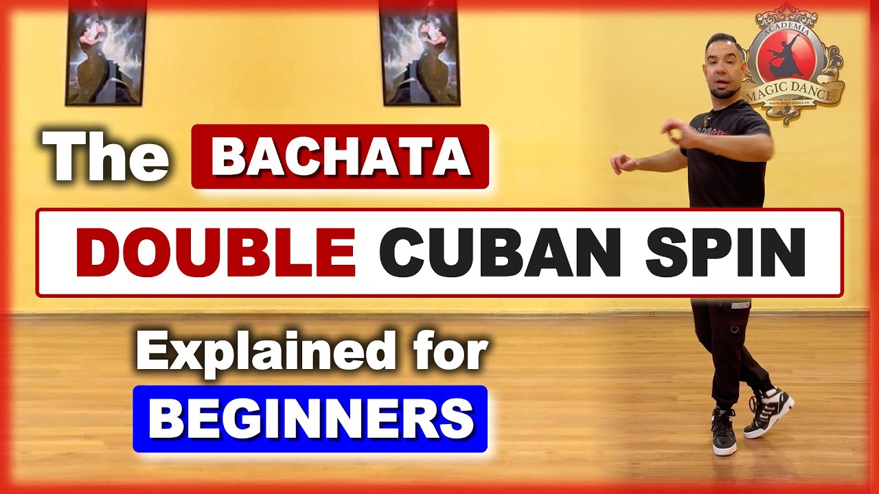 💥 ОСВОИТЕ двойной кубинский поворот в БАЧАТЕ 🕺 | Урок по плавным, быстрым и контролируемым поворо...