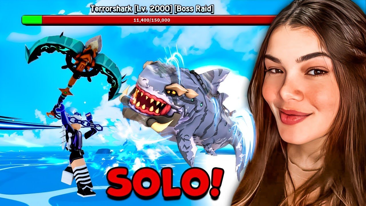 COMO FARMAR TERROR SHARK SOZINHO no Blox Fruits!