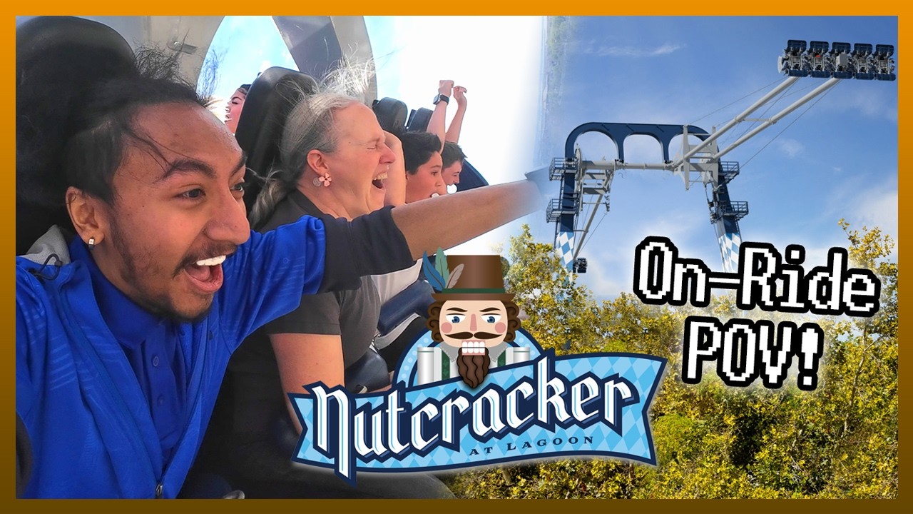 Nutcracker at Lagoon On-Ride POV | Non-Copyright
