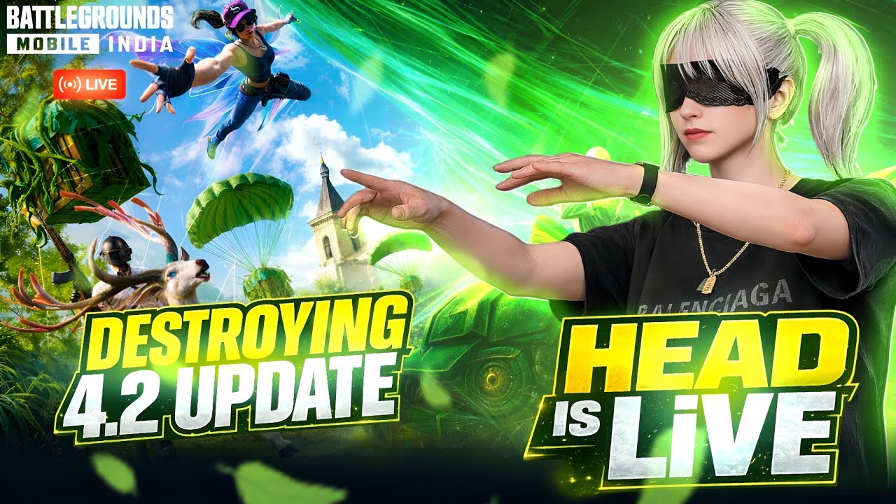 New upadate 4.2 explorer|Team next era esport #battlegroundmobileindia#gaming#youtubelive