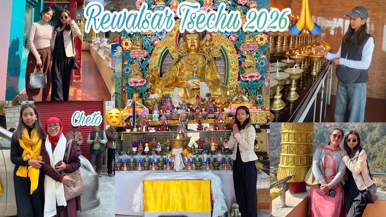 Hum Gye Rewalsar Tsechu Darshan Karne🙏✨ || Dolma Rani || #2026 #rewalsar #buddhist 