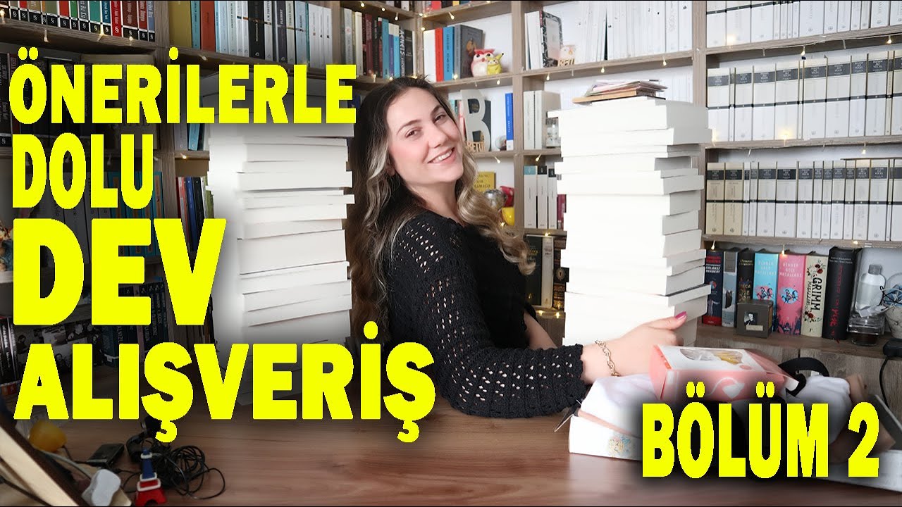 Dev Kitap Alışverişi Bölüm 2 📚 | 2024 yılı Kitap Önerileri | Yıllık kitap alışverişi