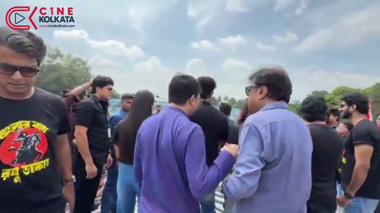 Megastar Dev at Malda Promotion 🔥 | Raghu Dakat Movie Event 