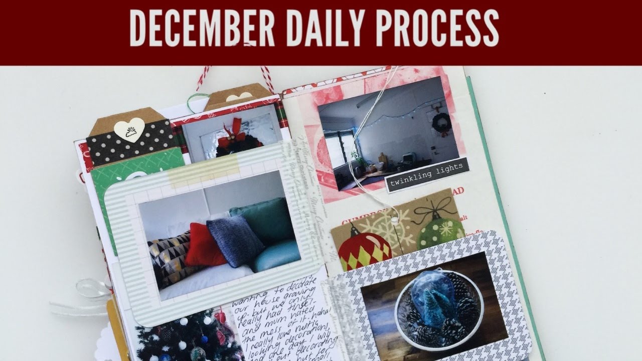 December Daily Process Video - Day 8 - Traveler's Notebook