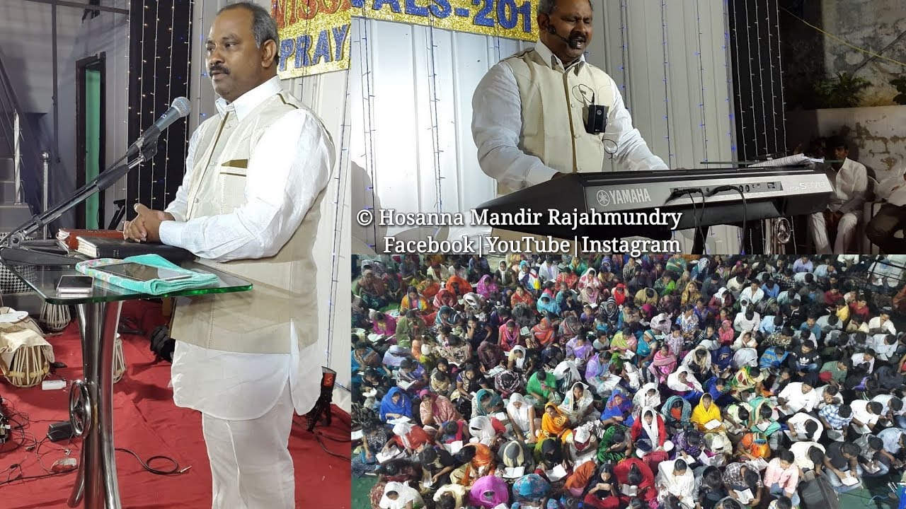 Ps John Wesely anna | Nissi Prayer Festivals Day 2 Live | Hyderabad | 3.11.2017